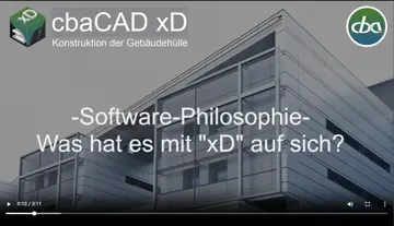 cbaCAD xD Software-Philosophie -1-